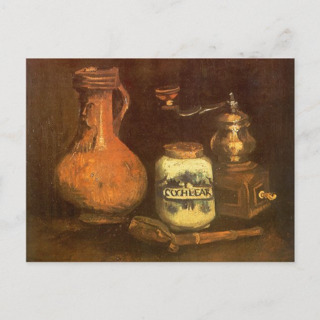 Vincent van Gogh - Still Life with Coffee Mill Postcard (Front)