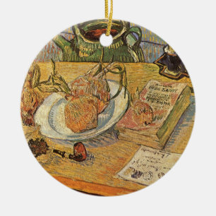 Vincent van Gogh - Still Life with Drawing Board Ceramic Tree Decoration