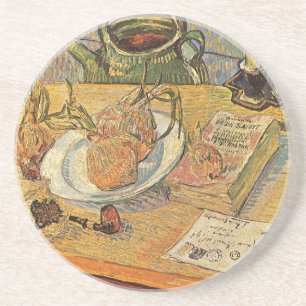 Vincent van Gogh - Still Life with Drawing Board Coaster