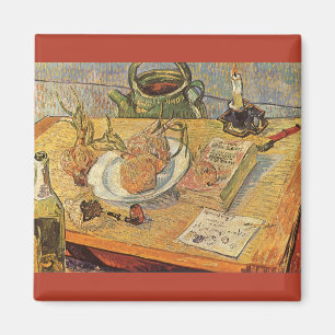 Vincent van Gogh - Still Life with Drawing Board Magnet