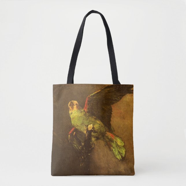 Vincent van Gogh - Still Life with Green Parrot Tote Bag (Front)