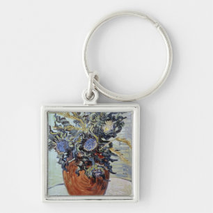 Vincent van Gogh Still Life with Thistles, 1890 Key Ring