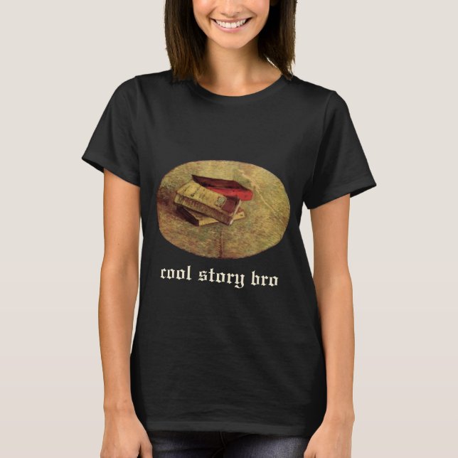 Vincent van Gogh - Still Life with Three Books T-Shirt (Front)