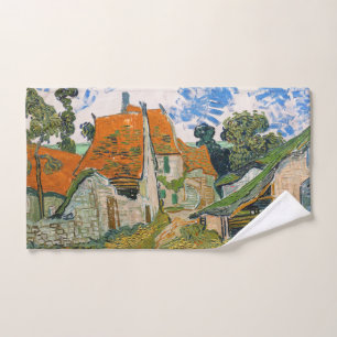 Vincent van Gogh - Street in Auvers-sur-Oise Bath Towel Set
