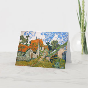 Vincent van Gogh - Street in Auvers-sur-Oise Card