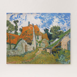 Vincent van Gogh - Street in Auvers-sur-Oise Jigsaw Puzzle