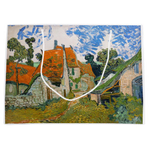 Vincent van Gogh - Street in Auvers-sur-Oise Large Gift Bag