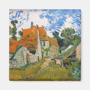 Vincent van Gogh - Street in Auvers-sur-Oise Magnet