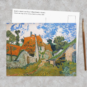 Vincent van Gogh - Street in Auvers-sur-Oise Postcard