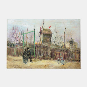 Vincent van Gogh - Street Scene in Montmartre Doormat