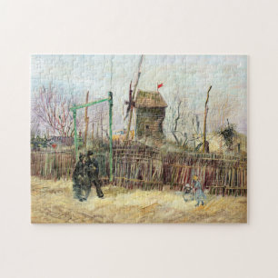 Vincent van Gogh - Street Scene in Montmartre Jigsaw Puzzle
