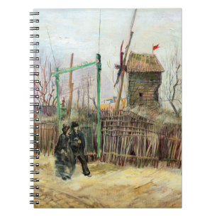 Vincent van Gogh - Street Scene in Montmartre Notebook