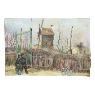 Vincent van Gogh - Street Scene in Montmartre Pillowcase