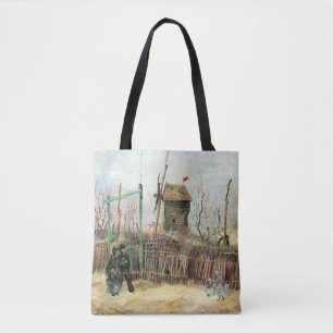 Vincent van Gogh - Street Scene in Montmartre Tote Bag