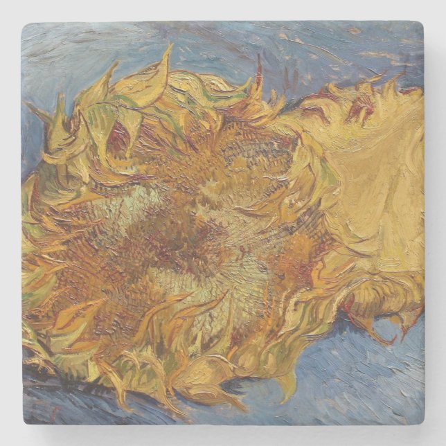 Vincent van Gogh | Sunflowers, 1887 Stone Coaster (Front)