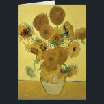 Vincent van Gogh | Sunflowers, 1888<br><div class="desc">Sunflowers,  1888 | by Vincent van Gogh | Art Location: National Gallery,  London,  UK | Dutch Artist | Image Collection Number: BAL970</div>