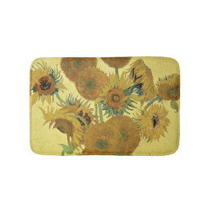 Vincent van Gogh   Sunflowers, 1888 Bath Mat