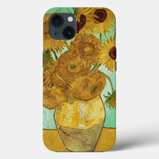 Vincent van Gogh | Sunflowers, 1888 Case-Mate iPhone Case (Back)