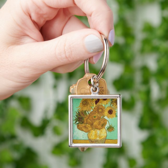 Vincent van Gogh | Sunflowers, 1888 Key Ring (Hand)