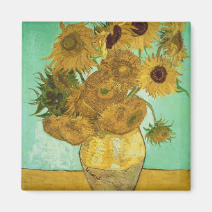 Vincent van Gogh   Sunflowers, 1888 Magnet