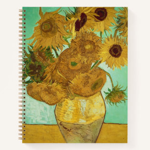 Vincent van Gogh Sunflowers, 1888 Notebook