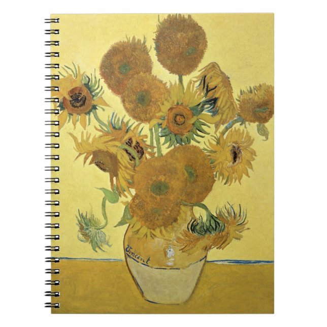 Vincent van Gogh | Sunflowers, 1888 Notebook (Front)
