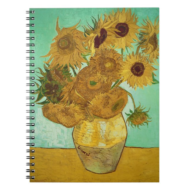 Vincent van Gogh | Sunflowers, 1888 Notebook (Front)