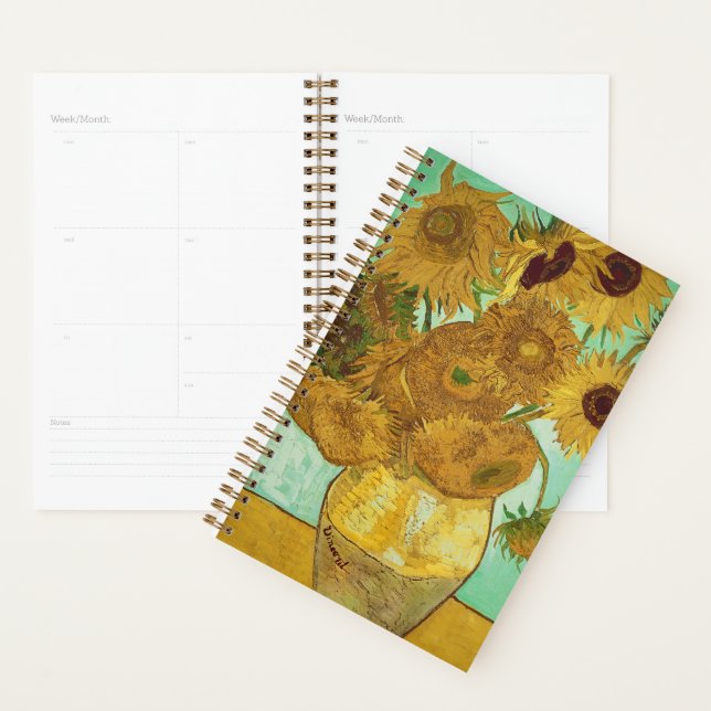 Vincent van Gogh | Sunflowers, 1888 Planner (Display)