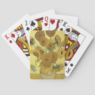 Vincent van Gogh   Sunflowers, 1888 Playing Cards
