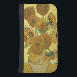 Vincent van Gogh | Sunflowers, 1888 Samsung S4 Wallet Case<br><div class="desc">Image Collection Number:  BAL970  Sunflowers,  1888 (oil on canvas). Gogh,  Vincent van (1853-90) oil on canvas. National Gallery,  London,  UK .  1888</div>