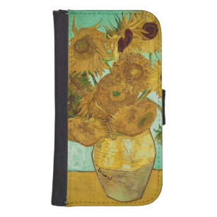 Vincent van Gogh   Sunflowers, 1888 Samsung S4 Wallet Case
