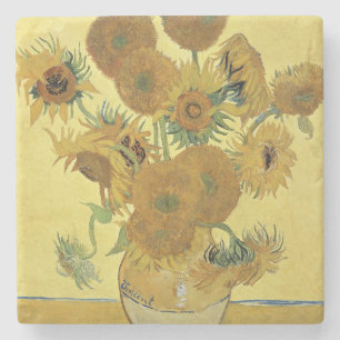 Vincent van Gogh Sunflowers, 1888 Stone Coaster