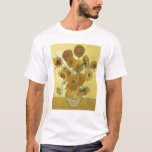 Vincent van Gogh | Sunflowers, 1888 T-Shirt<br><div class="desc">Sunflowers,  1888 | by Vincent van Gogh | Art Location: National Gallery,  London,  UK | Dutch Artist | Image Collection Number: BAL970</div>
