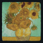 Vincent van Gogh | Sunflowers, 1888 Trivet<br><div class="desc">Sunflowers,  1888 | by Vincent van Gogh | Art Location: Neue Pinakothek,  Munich,  Germany | Dutch Artist | Image Collection Number: BAL20294</div>