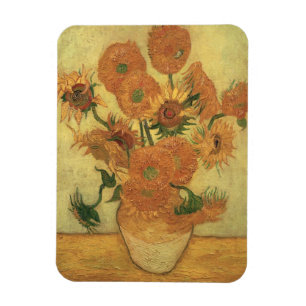 Vincent van Gogh   Sunflowers, 1889 Magnet