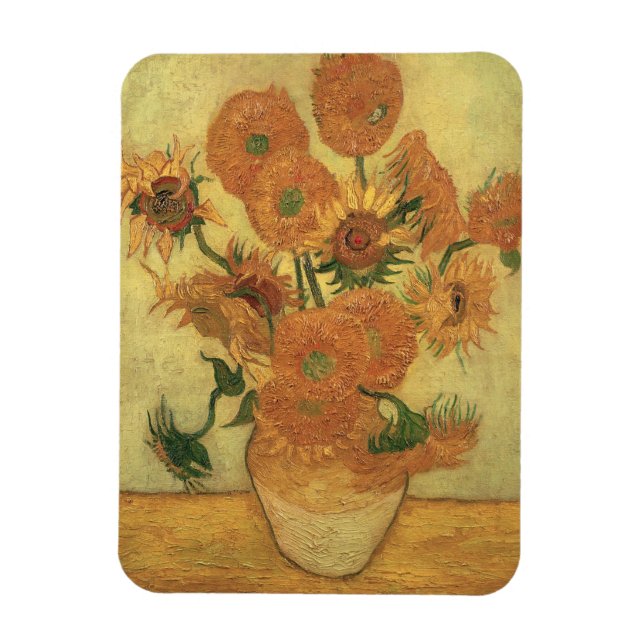 Vincent van Gogh | Sunflowers, 1889 Magnet (Vertical)