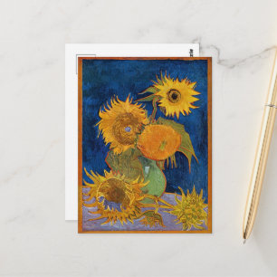Vincent Van Gogh - Sunflowers, 2nd Version Postcard