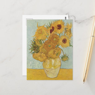Vincent Van Gogh - Sunflowers, 3rd Version Postcard
