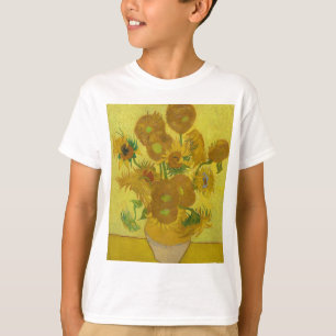 Vincent Van Gogh Sunflowers - Classic Art Floral T-Shirt