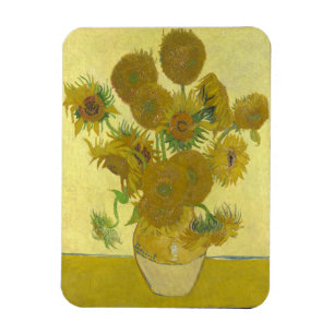 Vincent Van Gogh - Sunflowers, Fourth Version Magnet