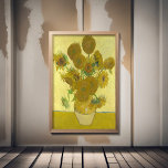 Vincent Van Gogh - Sunflowers, Fourth Version Photo Print<br><div class="desc">Vincent Van Gogh - Sunflowers,  Sonnenblumen,  Fourth Version,  1888.</div>