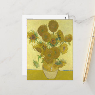 Vincent Van Gogh - Sunflowers, Fourth Version Postcard