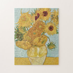 Vincent Van Gogh Sunflowers Jigsaw Puzzle