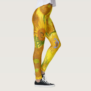 VINCENT VAN GOGH ...SUNFLOWERS LEGGINGS