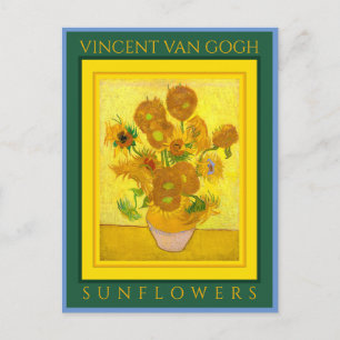 VINCENT VAN GOGH ...SUNFLOWERS POSTCARD