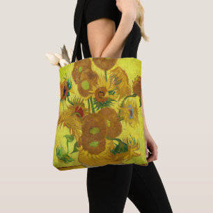Vincent Van Gogh Sunflowers Tote Bag