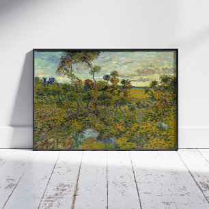 Vincent Van Gogh, Sunset At Montmajour Photo Print
