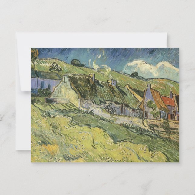 Vincent van Gogh - Thatched Cottages (Front)