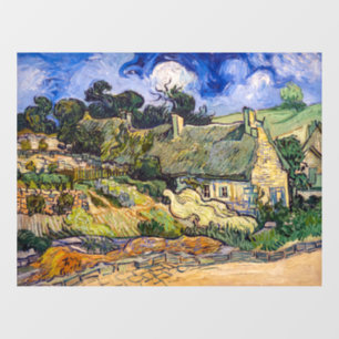 Vincent Van Gogh - Thatched Cottages at Cordeville