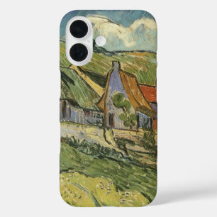Vincent van Gogh - Thatched Cottages iPhone 16 Case